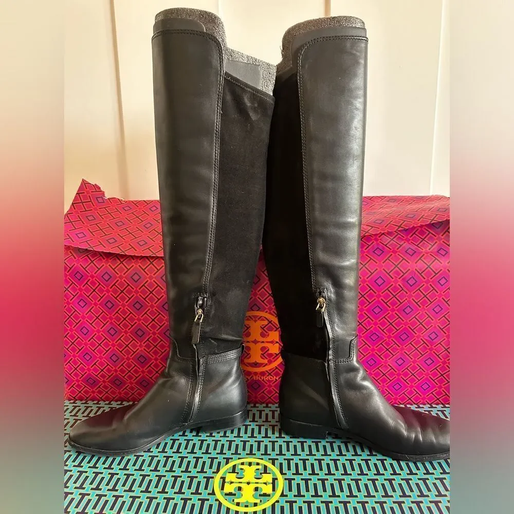 Tory Burch Wyatt Over the Knee Boots 9